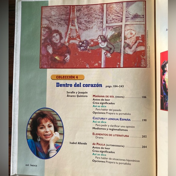 Nuevas Vistas Advanced Spanish Curso Uno Student Edition - Picture 3 of 9